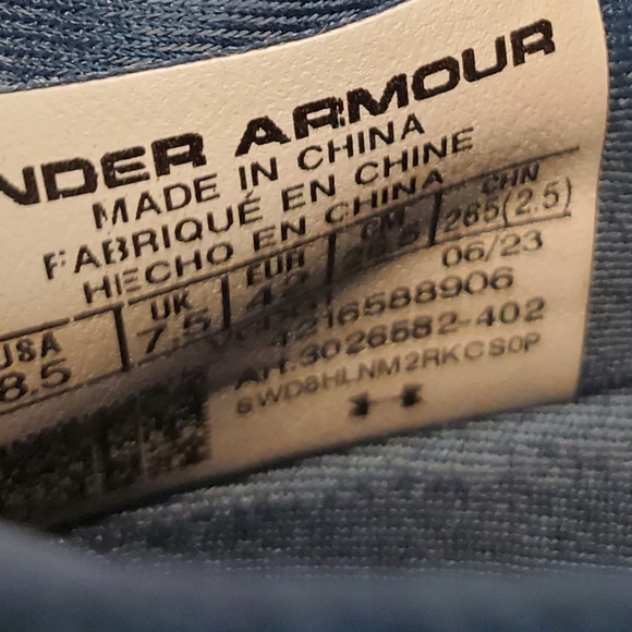 New Under Armour HOVR Phantom 3 SE UA Running Sneaker Men's Size 8.5 - Picture 16 of 16